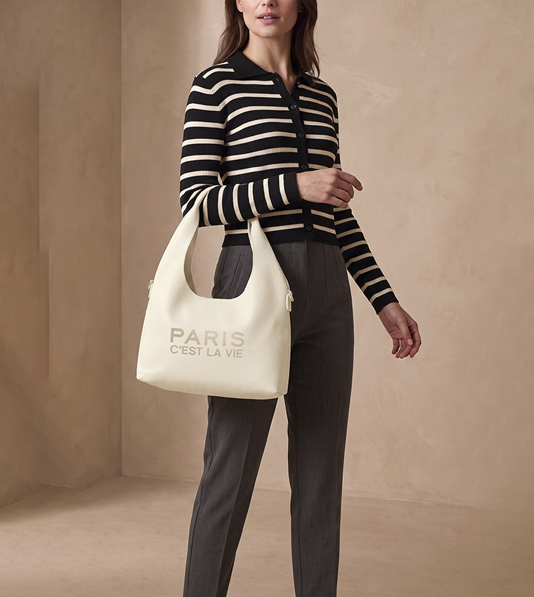 Printed Shoulder Bag Set
