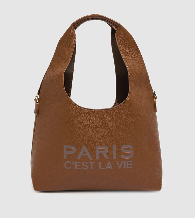 Printed Shoulder Bag Set