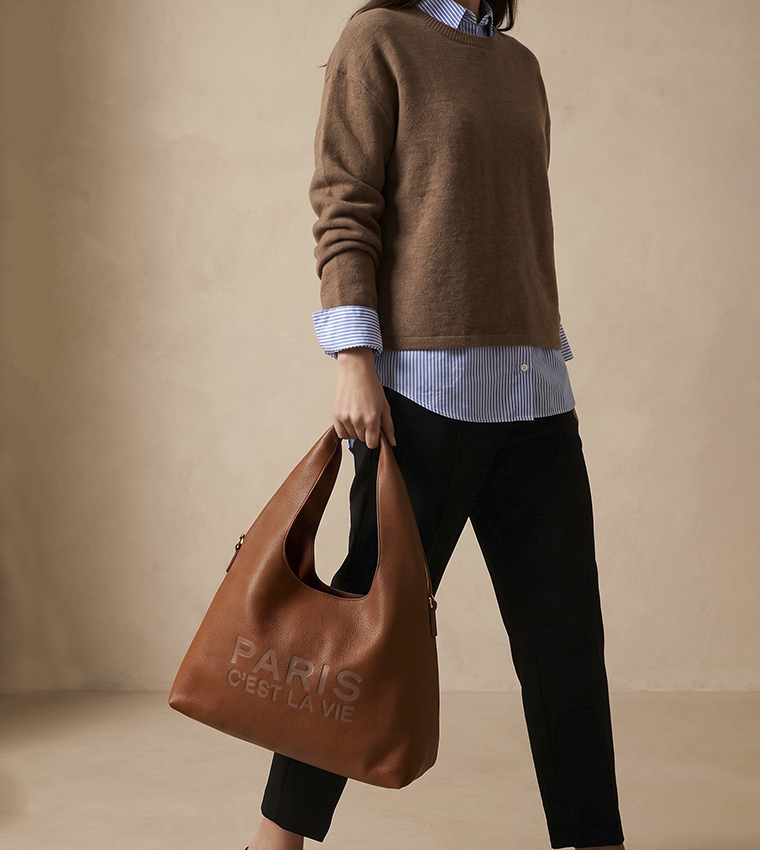 Printed Shoulder Bag Set