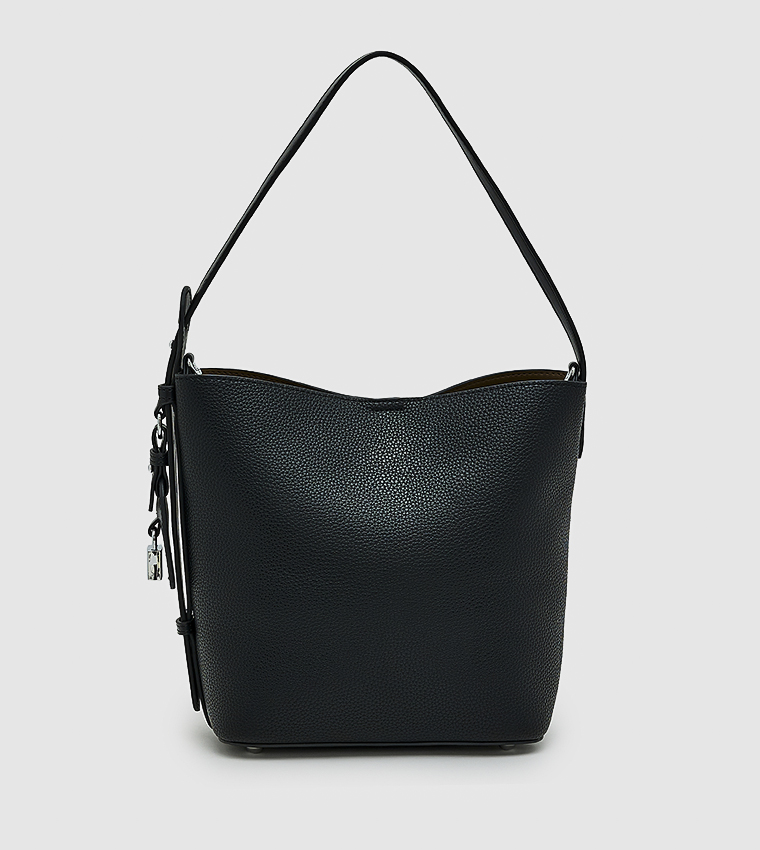 Solid Shoulder Bag Set
