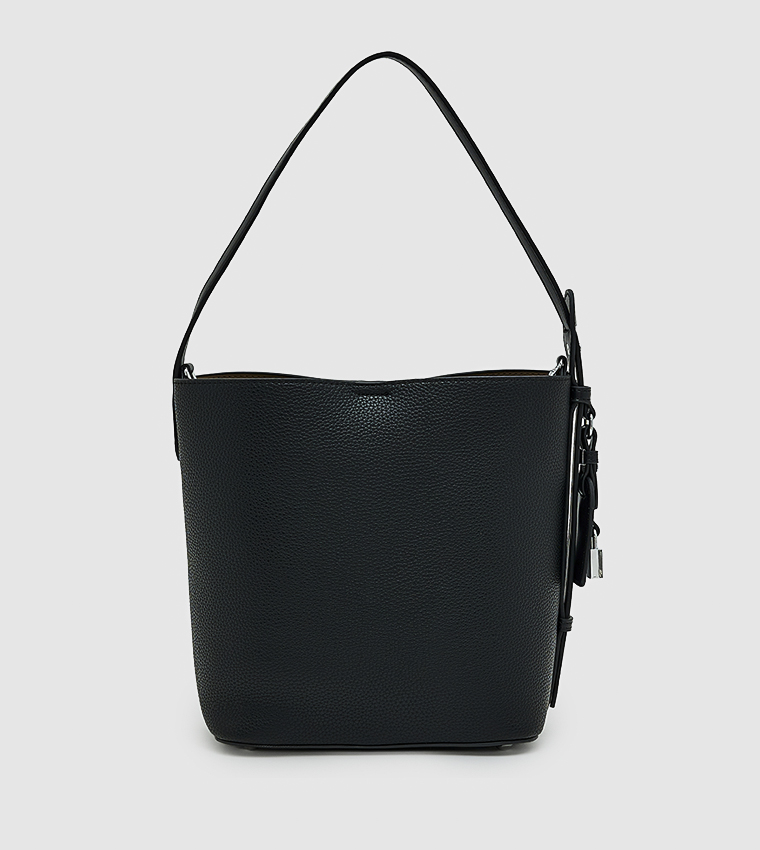 Solid Shoulder Bag Set