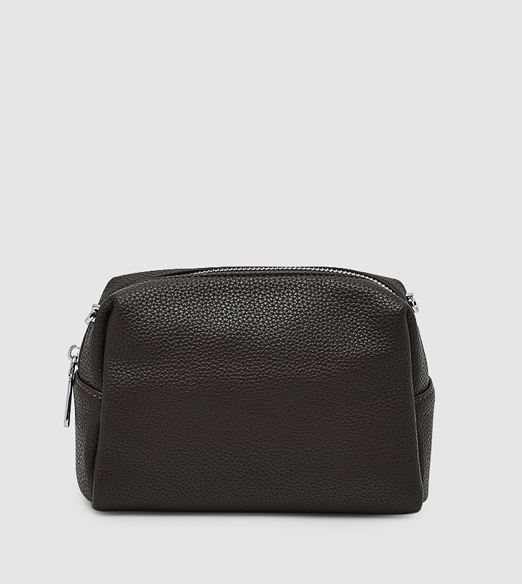 Solid Shoulder Bag Set