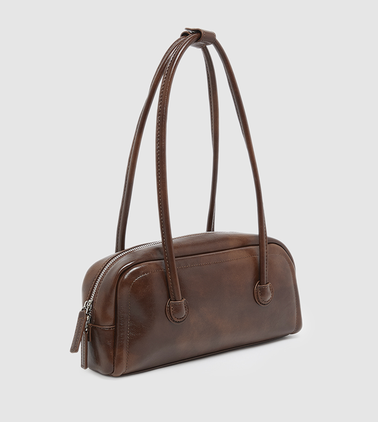 Solid Shoulder Bag