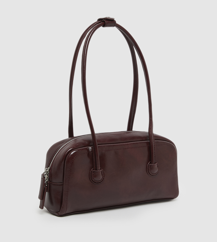 Solid Shoulder Bag