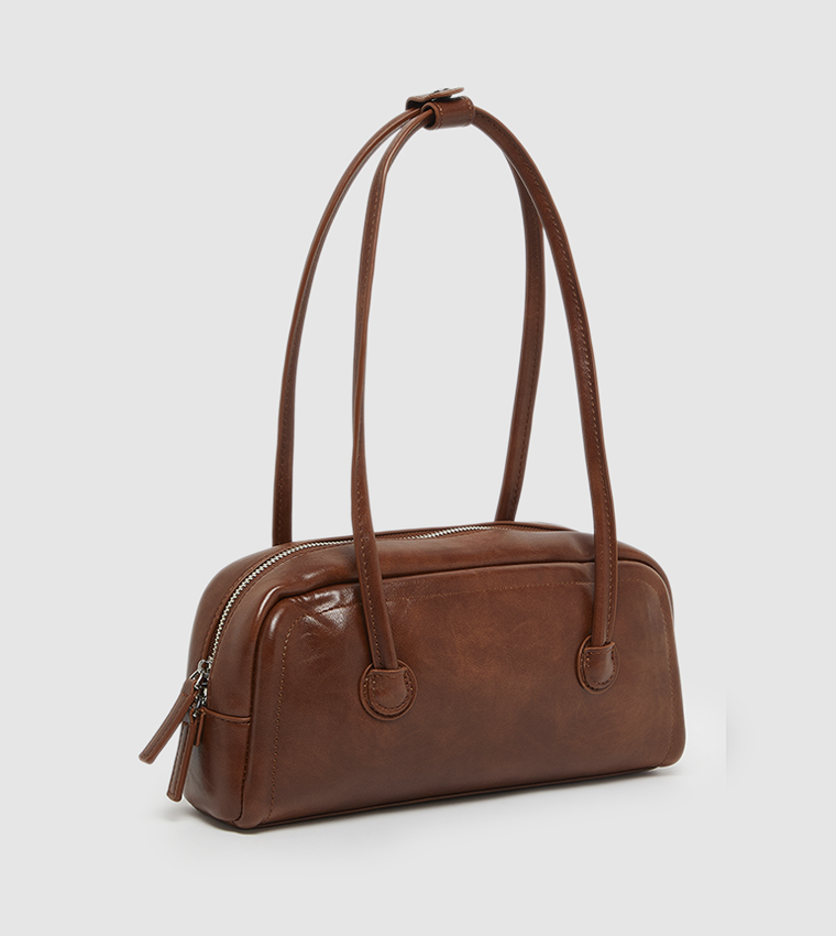 Solid Shoulder Bag