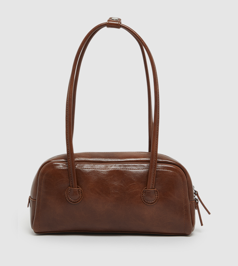 Solid Shoulder Bag
