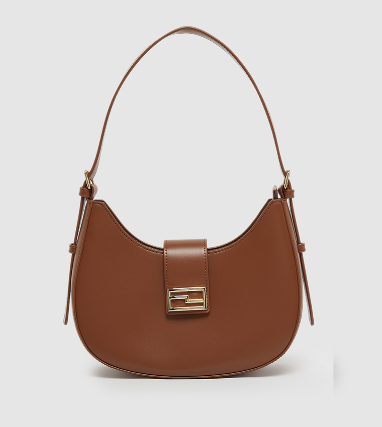 Solid Shoulder Bag