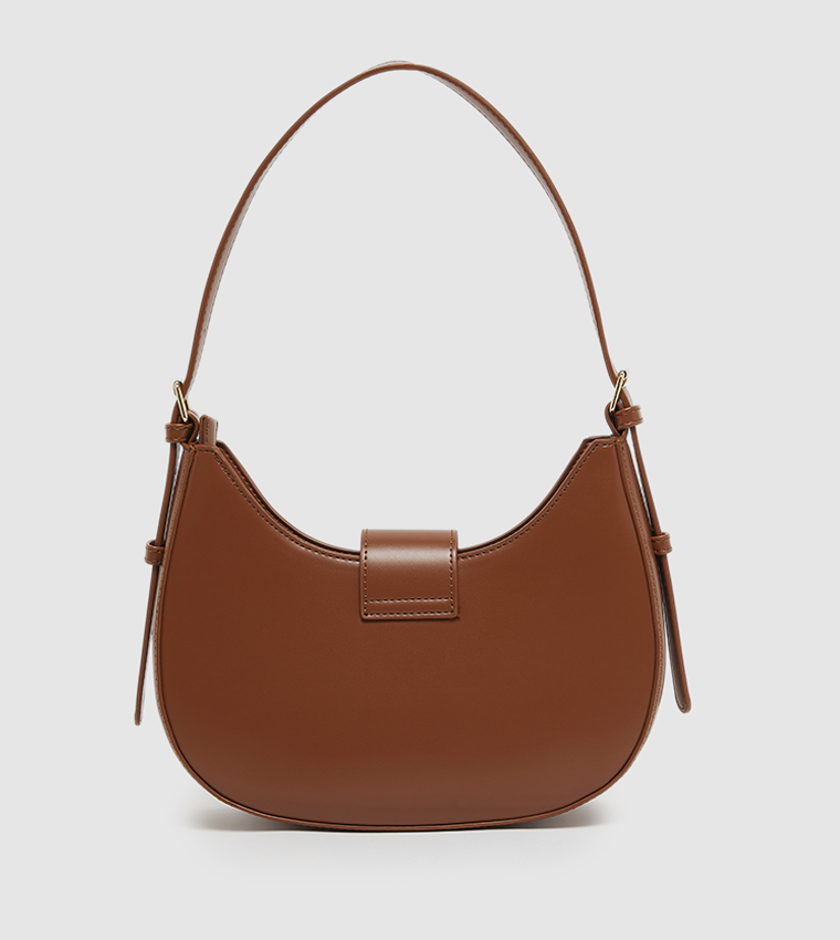 Solid Shoulder Bag