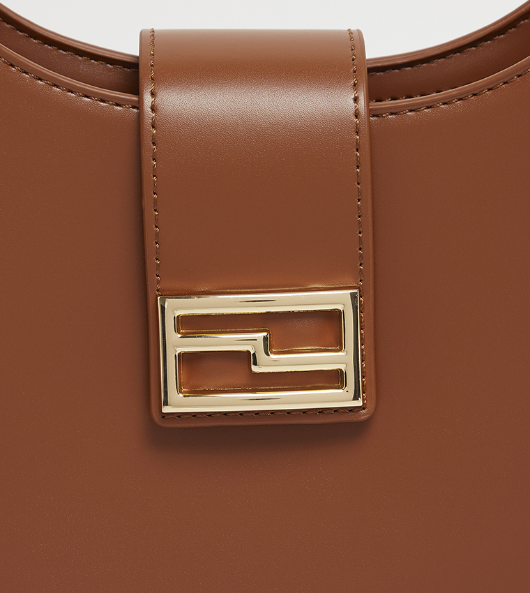 Solid Shoulder Bag