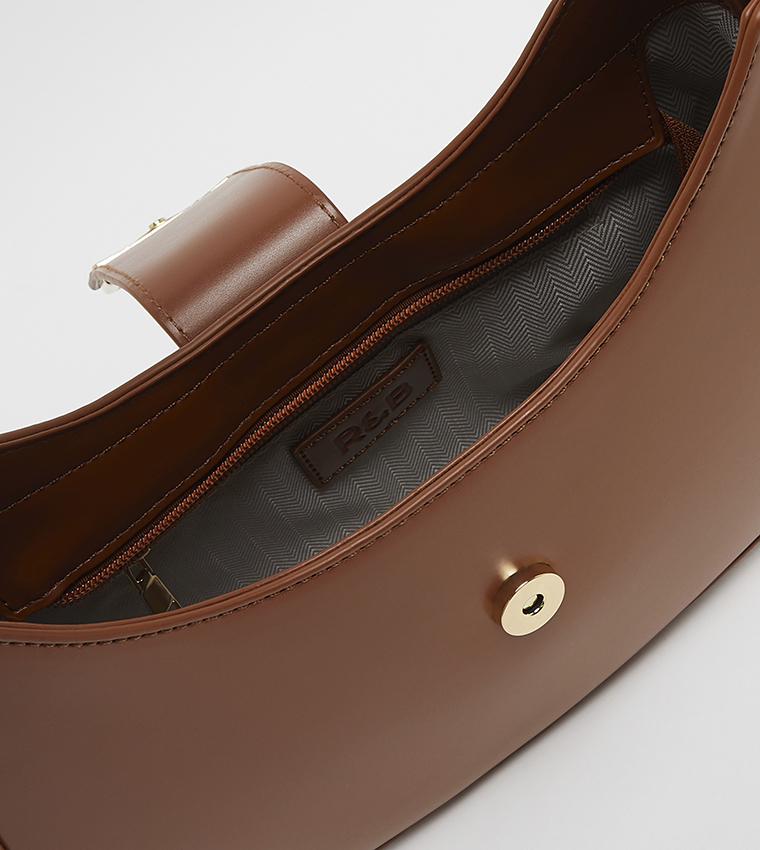 Solid Shoulder Bag