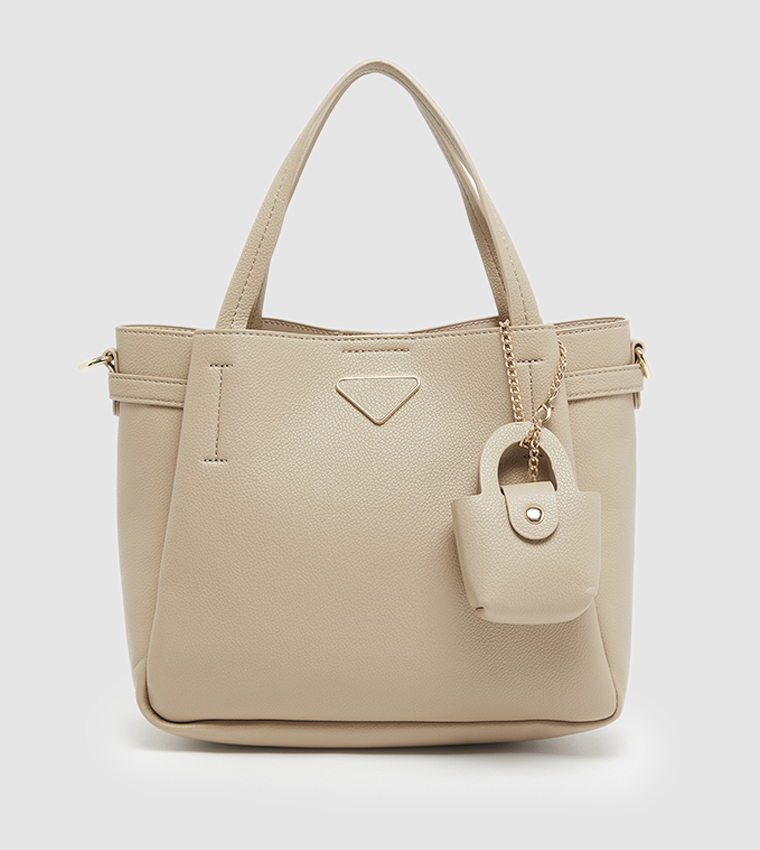 Solid Shoulder Bag