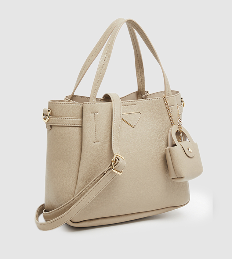 Solid Shoulder Bag