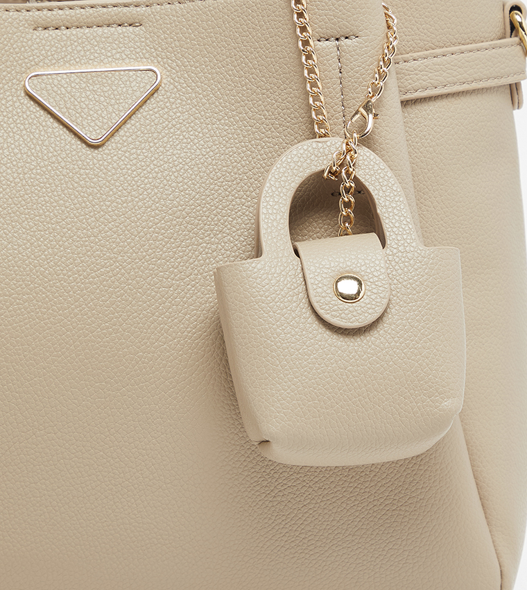 Solid Shoulder Bag