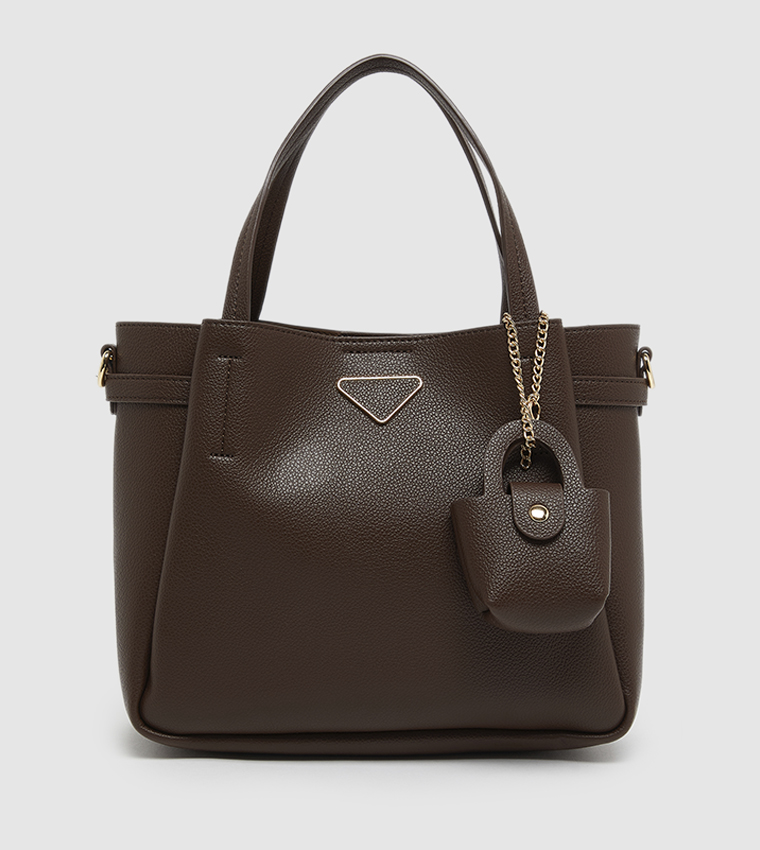 Solid Shoulder Bag
