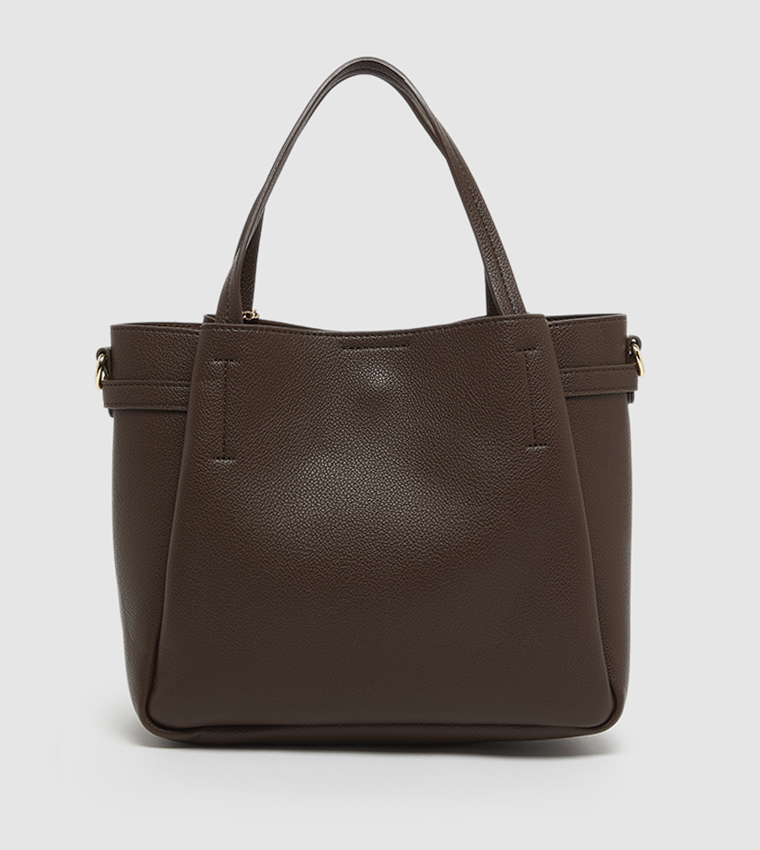 Solid Shoulder Bag
