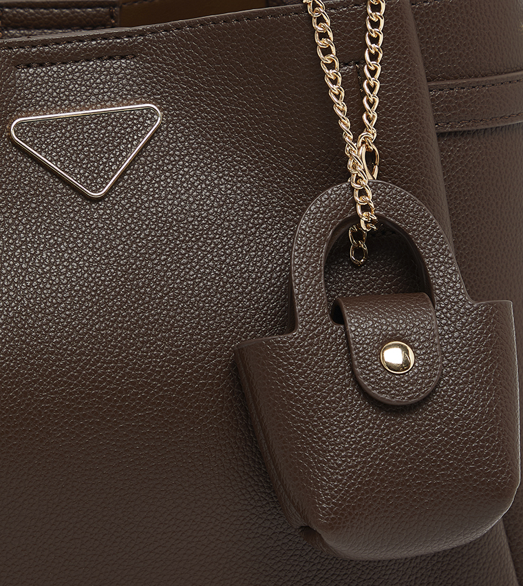 Solid Shoulder Bag