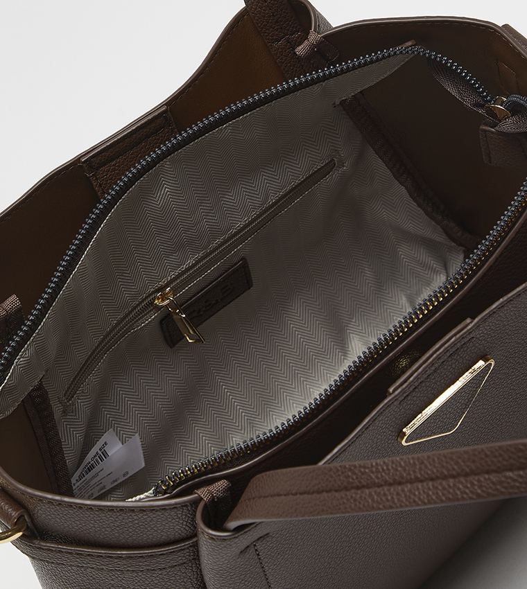 Solid Shoulder Bag