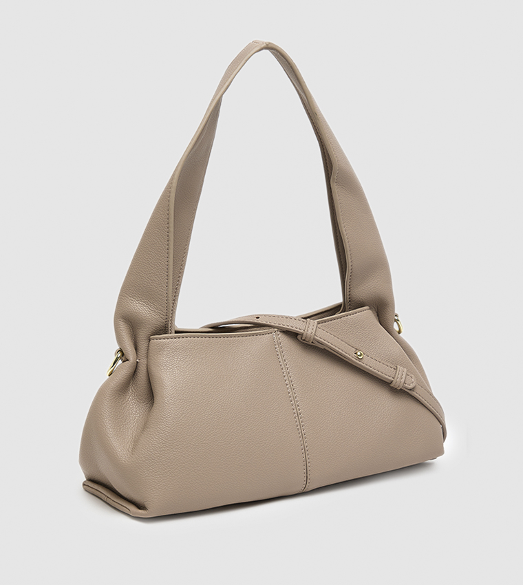 Solid Shoulder Bag