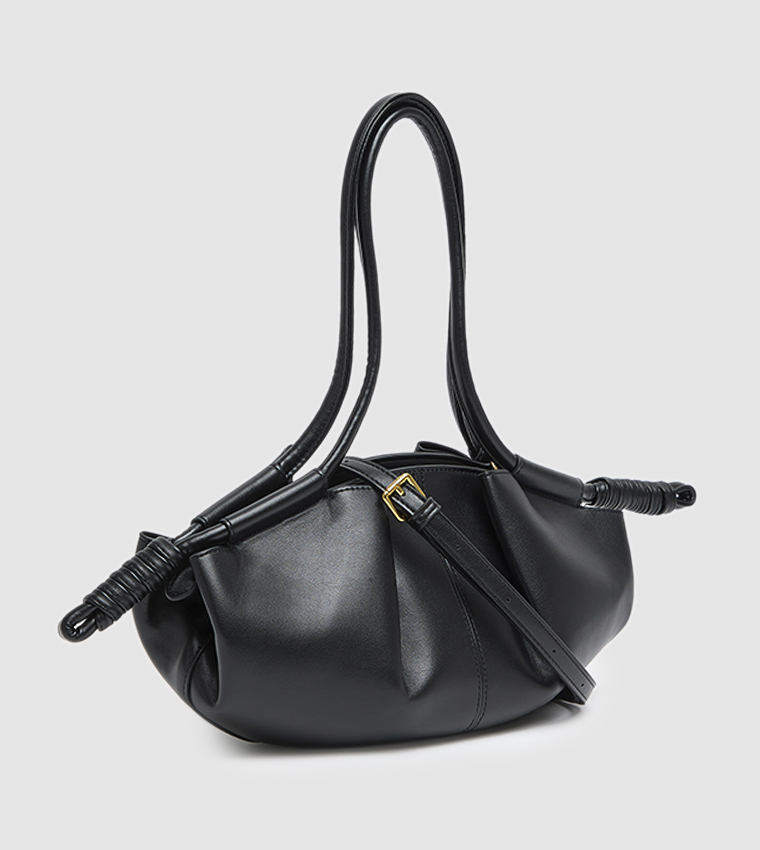 Solid Shoulder Bag