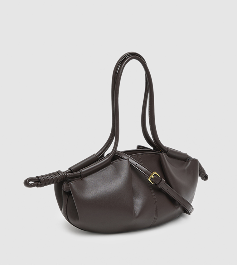 Solid Shoulder Bag
