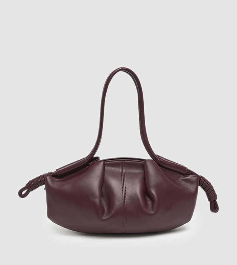 Solid Shoulder Bag