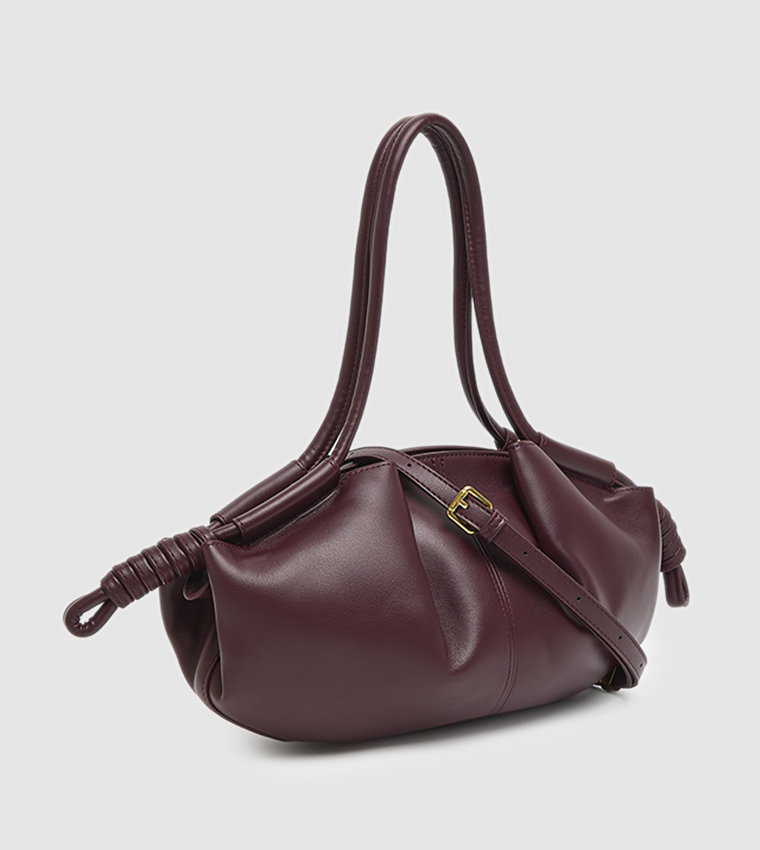 Solid Shoulder Bag