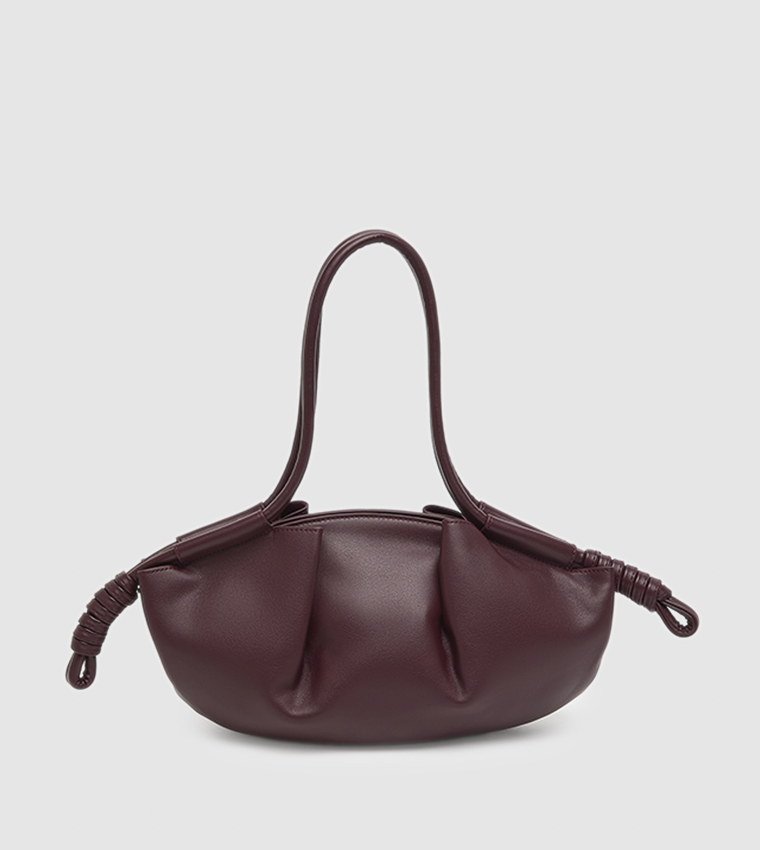 Solid Shoulder Bag