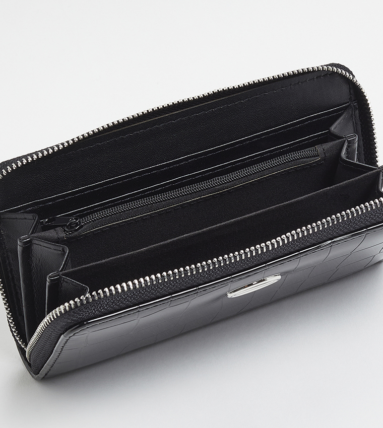 Quilted Long Wallet