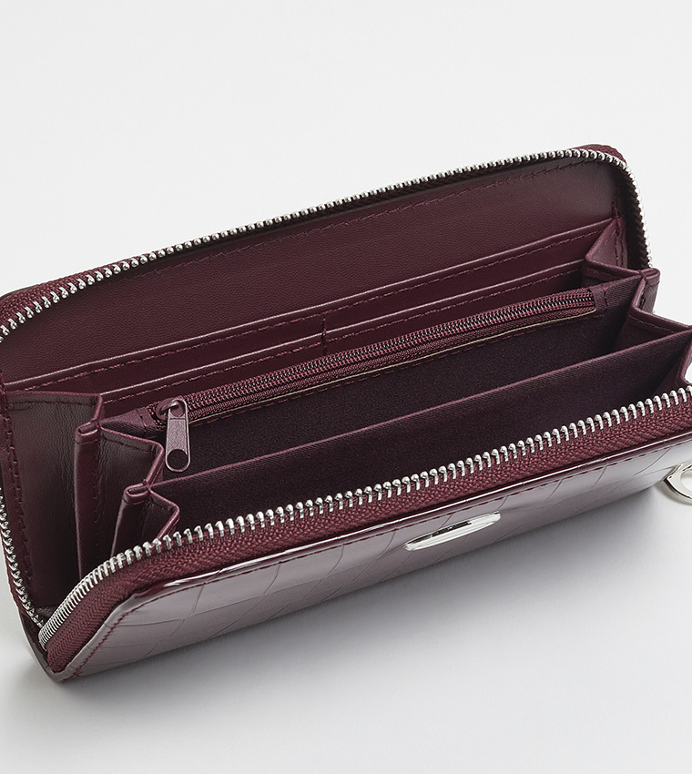 Quilted Long Wallet