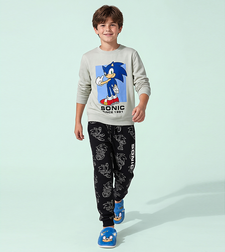 Sonic Print Pyjama Set