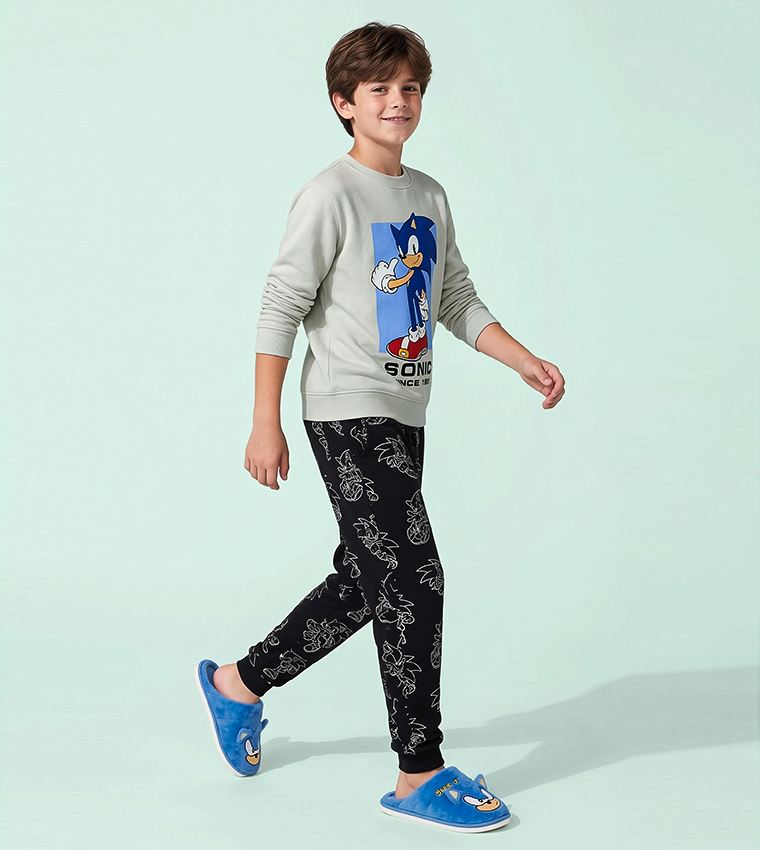 Sonic Print Pyjama Set