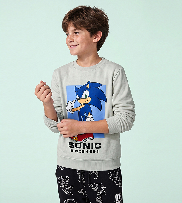 Sonic Print Pyjama Set