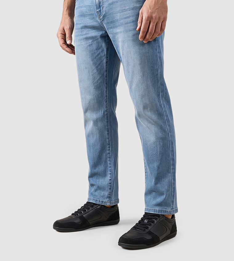 Solid Low Top Sneakers