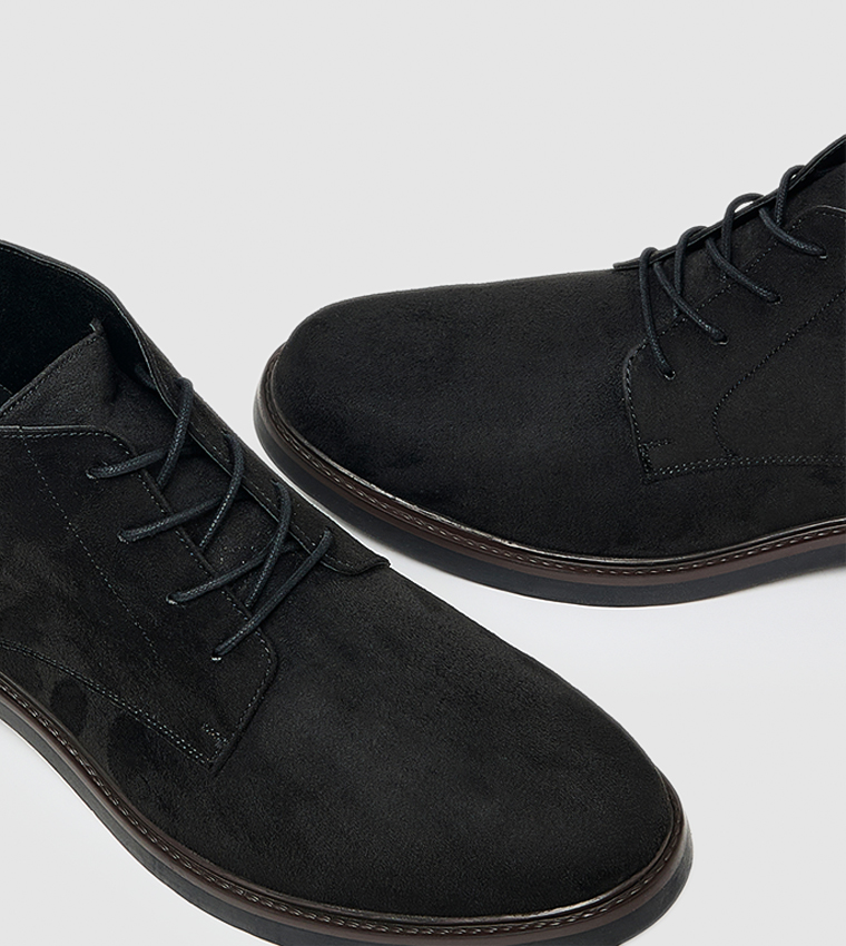 Solid Derby Boots