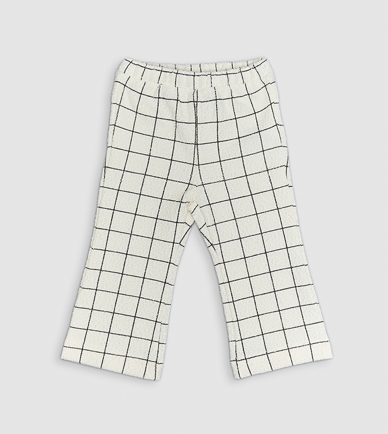 Patterned Jacket and Pant Set
