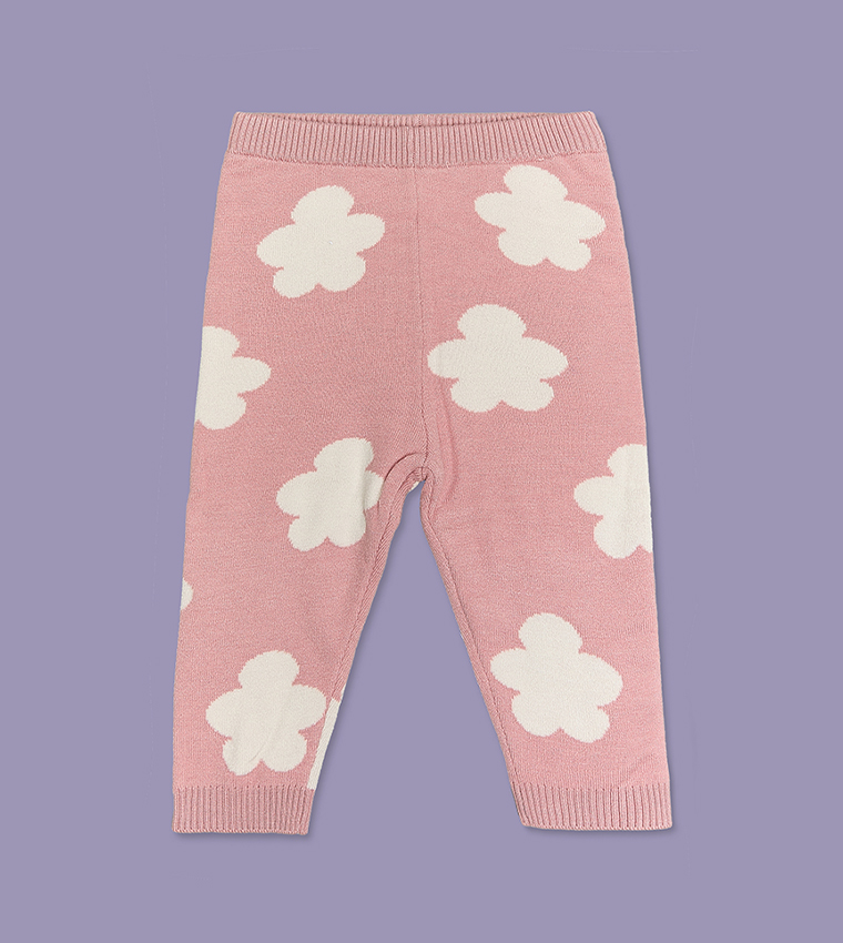 Patterned Furry Clothing Set