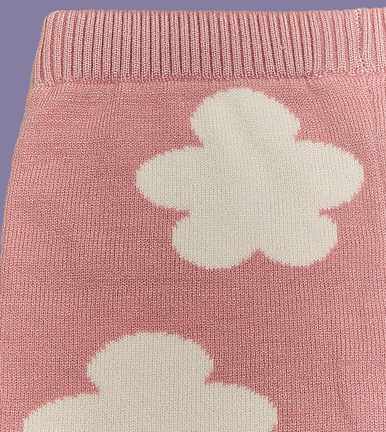 Patterned Furry Clothing Set