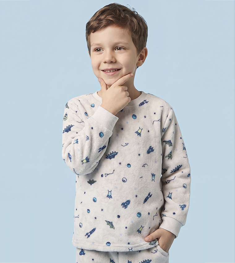 Printed Pyjama Set