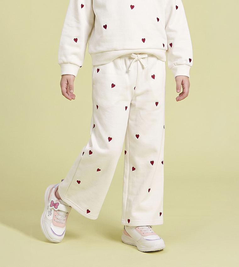 Patterned Sweatsuit Set