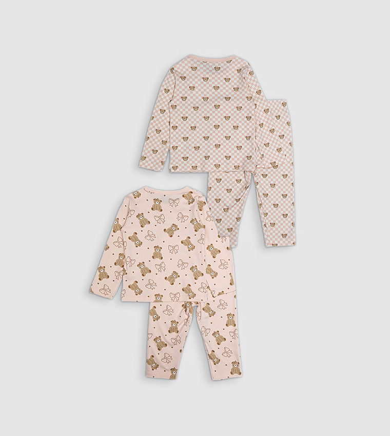 4-Piece Printed Clothing Sets