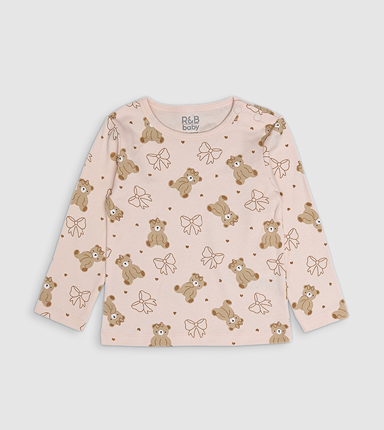4-Piece Printed Clothing Sets
