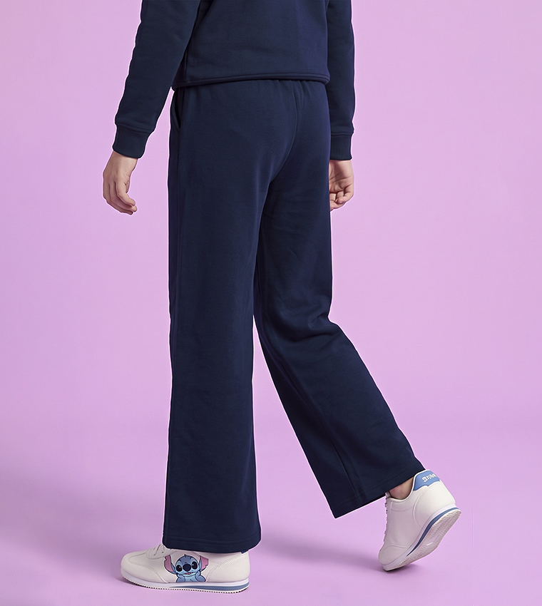 Solid Sweatpants with Drawstring Waist