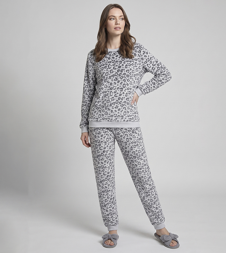 Animal Patterned Pyjama Set