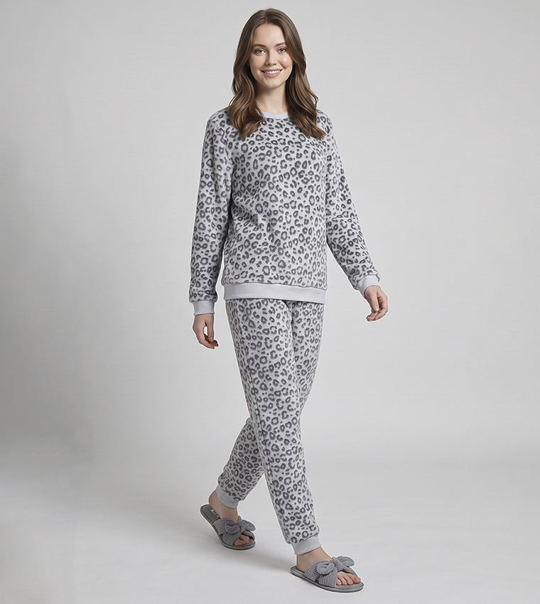 Animal Patterned Pyjama Set