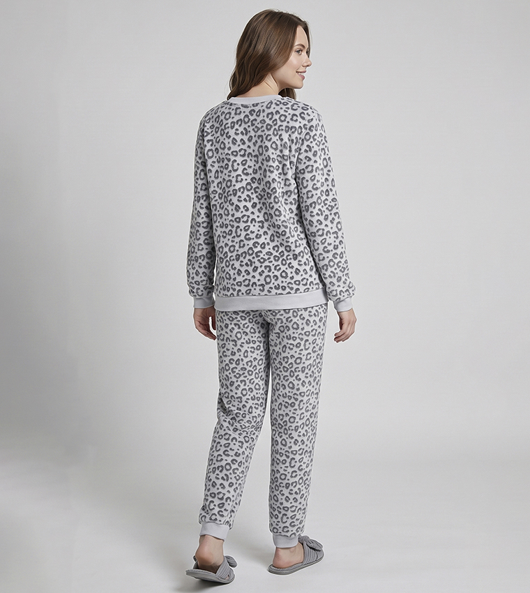Animal Patterned Pyjama Set