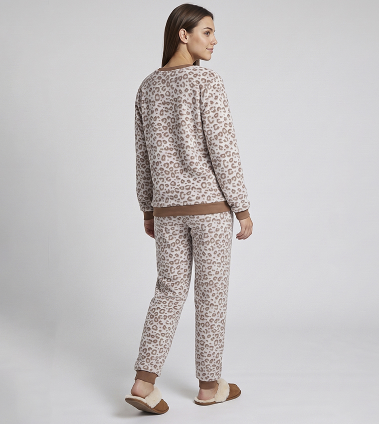 Animal Patterned Pyjama Set