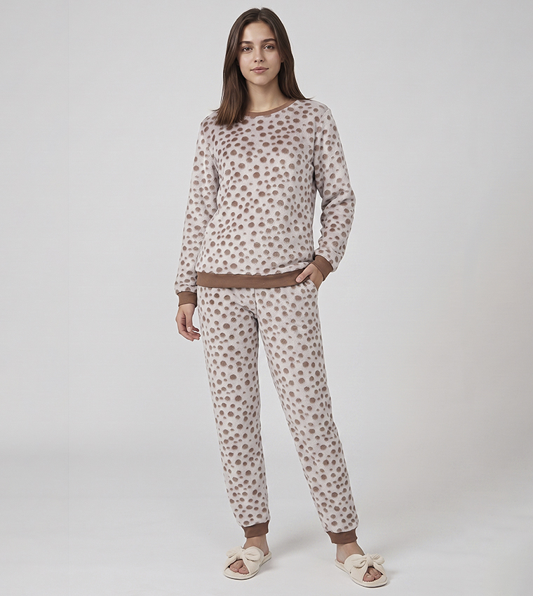 Patterned Pyjama Set