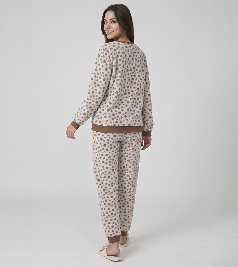 Patterned Pyjama Set
