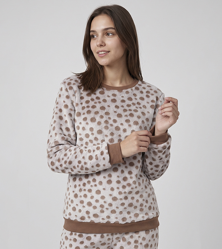 Patterned Pyjama Set
