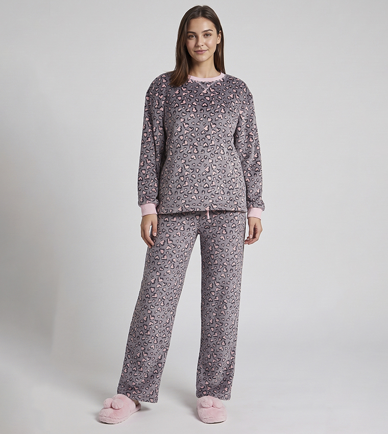 Patterned Pyjama Set
